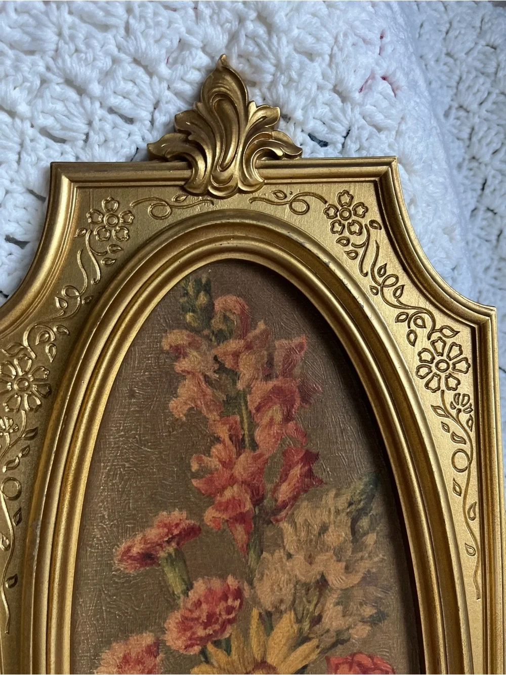 Syrocco 1960's decorative floral panels - Set of 2